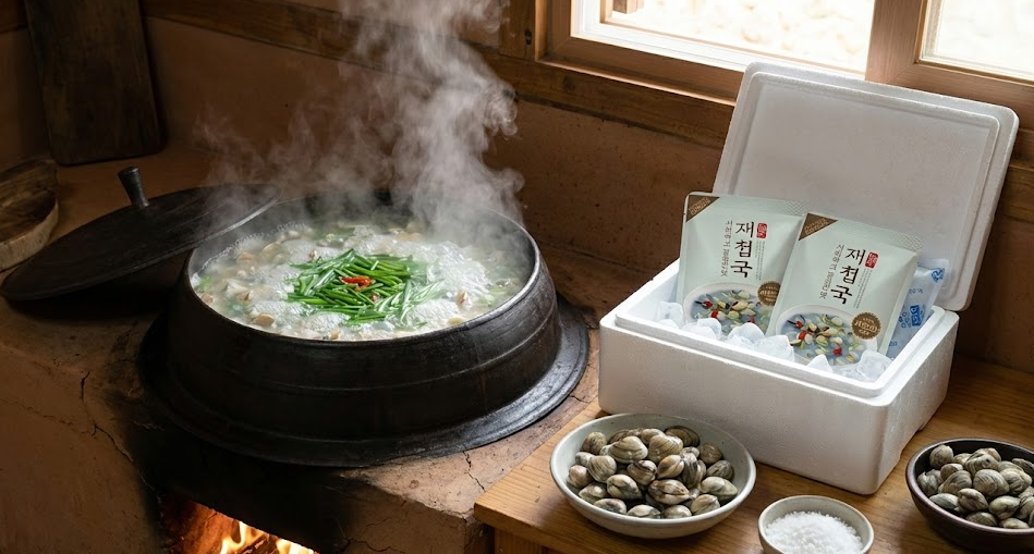 식재료 연출