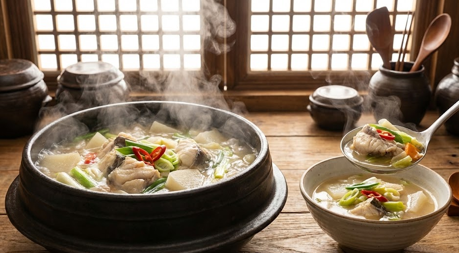 대구탕 식재료